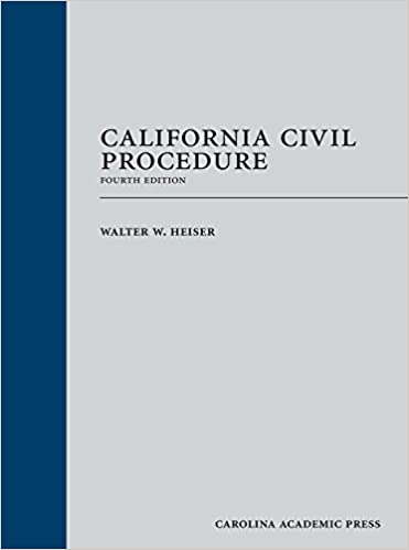 California Civil Procedure (4th Edition) - Epub + Converted Pdf